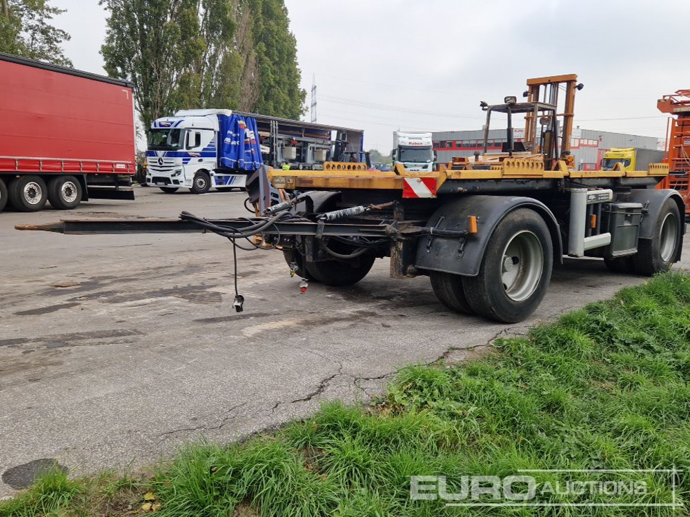 1998 Hüfferman Twin Axle Tandem Flatbed Trailer (German Reg. Docs. Available) - Přívěs plato/ Valník: obrázek 1 1998 Hüfferman Twin Axle Tandem Flatbed Trailer (German Reg. Docs. Available) - Přívěs plato/ Valník: obrázek 1