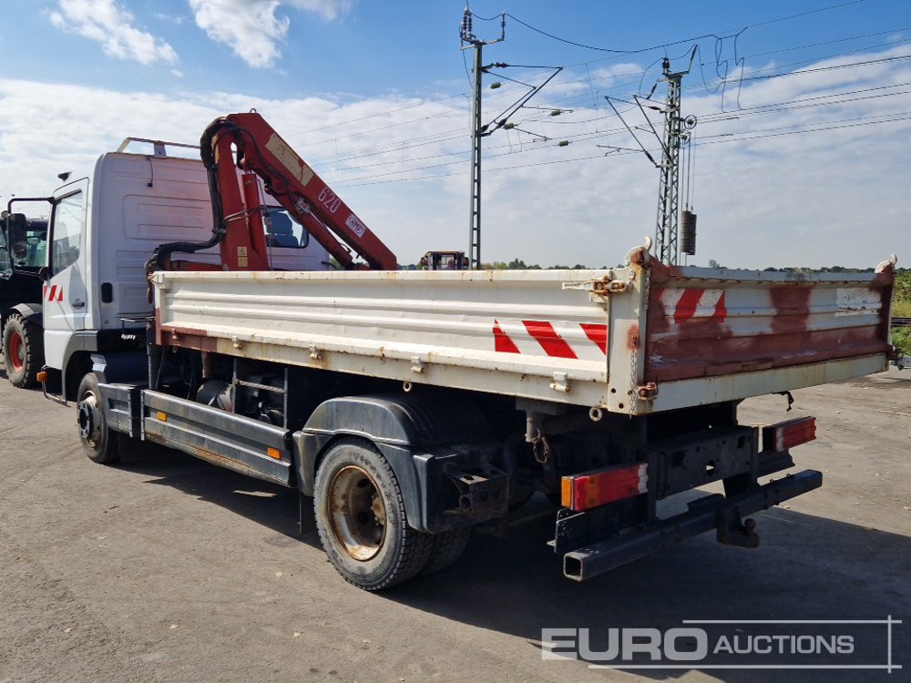 1999 Mercedes Atego - Nákladní automobil valníkový/ Plošinový, Auto s hydraulickou rukou: obrázek 3 1999 Mercedes Atego - Nákladní automobil valníkový/ Plošinový, Auto s hydraulickou rukou: obrázek 3