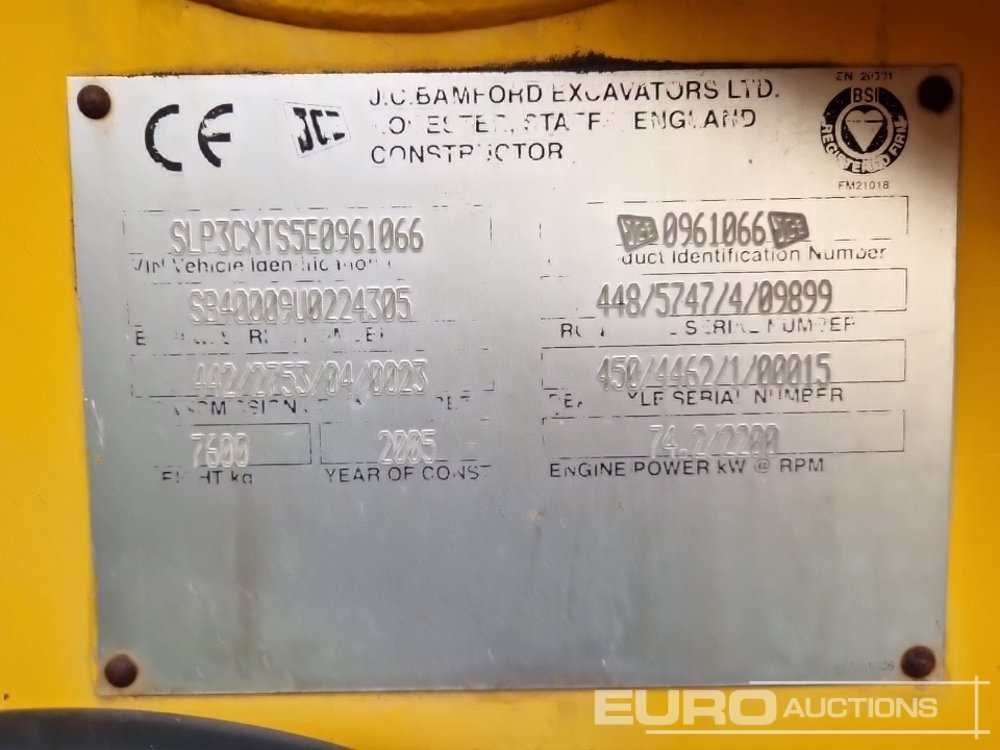 Rýpadlo-nakladač 2005 JCB 3CX P21: obrázek 29