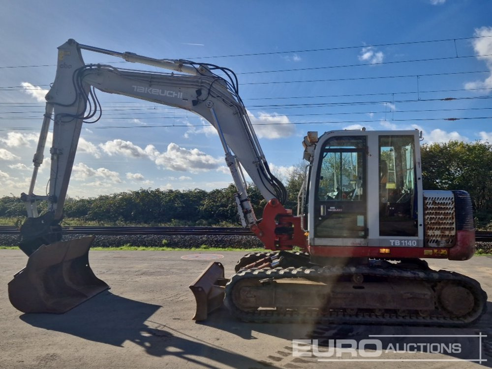2006 Takeuchi TB1140 - Pásové rýpadlo: obrázek 2 2006 Takeuchi TB1140 - Pásové rýpadlo: obrázek 2