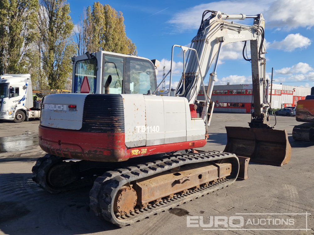 2006 Takeuchi TB1140 - Pásové rýpadlo: obrázek 5 2006 Takeuchi TB1140 - Pásové rýpadlo: obrázek 5