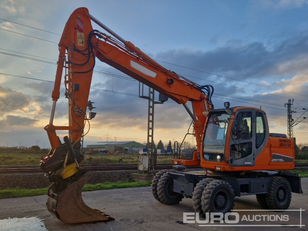 2010 Doosan DX170W - Kolesové rýpadlo: obrázek 1 2010 Doosan DX170W - Kolesové rýpadlo: obrázek 1