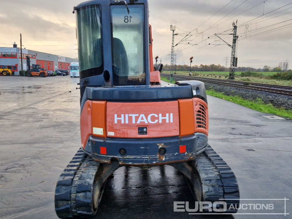 2010 Hitachi ZX52U-3 CLR - Mini rýpadlo: obrázek 4 2010 Hitachi ZX52U-3 CLR - Mini rýpadlo: obrázek 4