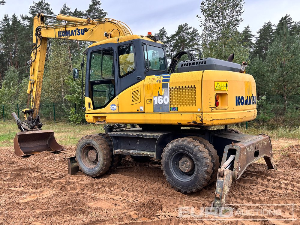 2011 Komatsu PW160-7E0 - Kolesové rýpadlo: obrázek 3 2011 Komatsu PW160-7E0 - Kolesové rýpadlo: obrázek 3