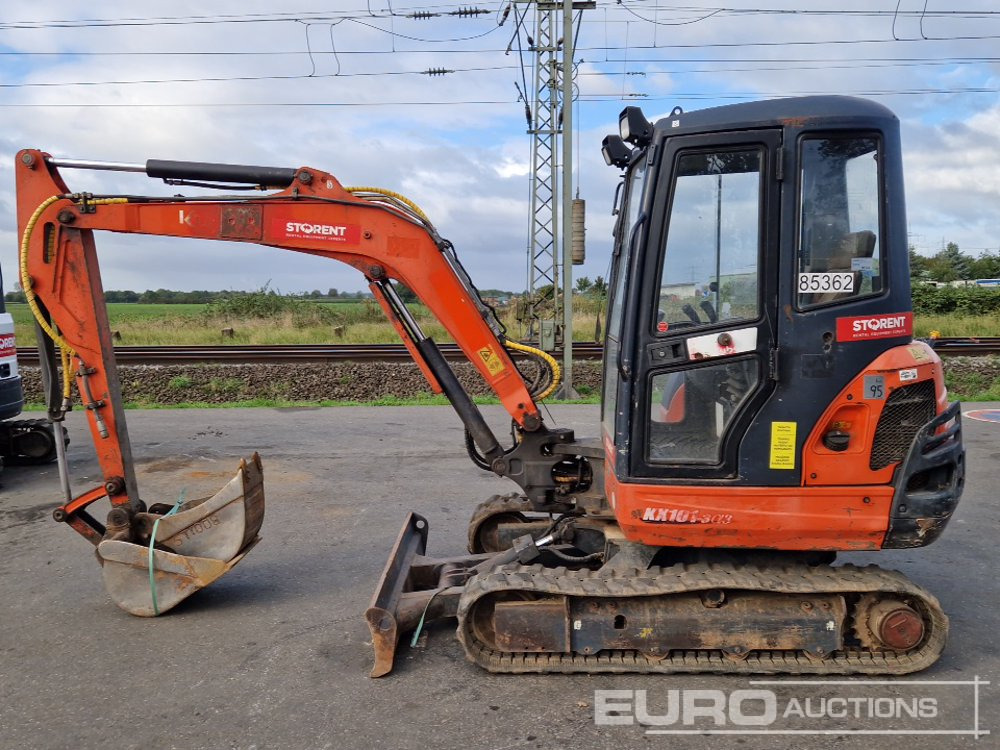 2012 Kubota KX101-3A3 - Mini rýpadlo: obrázek 2 2012 Kubota KX101-3A3 - Mini rýpadlo: obrázek 2