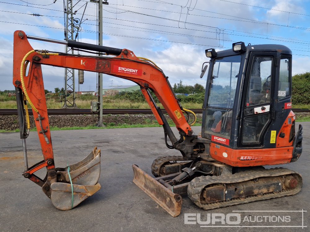 2012 Kubota KX101-3A3 - Mini rýpadlo: obrázek 1 2012 Kubota KX101-3A3 - Mini rýpadlo: obrázek 1
