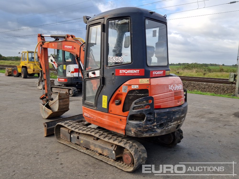 2012 Kubota KX101-3A3 - Mini rýpadlo: obrázek 3 2012 Kubota KX101-3A3 - Mini rýpadlo: obrázek 3