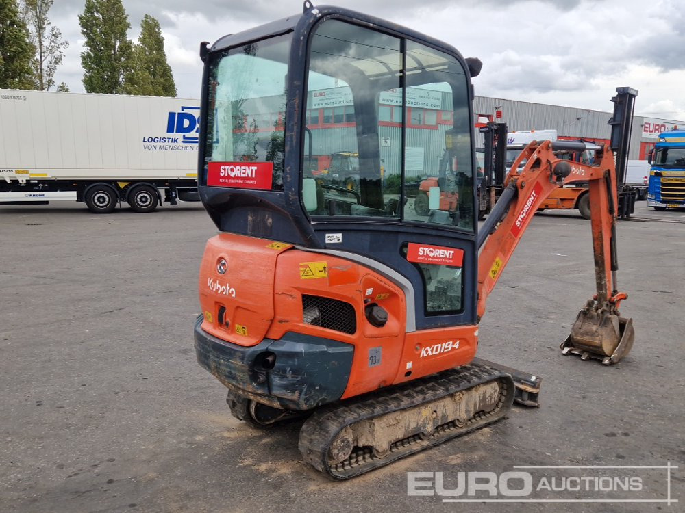 2013 Kubota KX019-4 - Mini rýpadlo: obrázek 5 2013 Kubota KX019-4 - Mini rýpadlo: obrázek 5