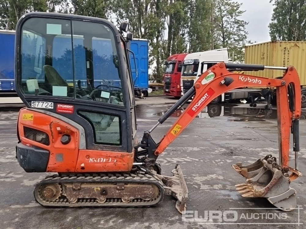 2013 Kubota KX019-4 - Mini rýpadlo: obrázek 5 2013 Kubota KX019-4 - Mini rýpadlo: obrázek 5