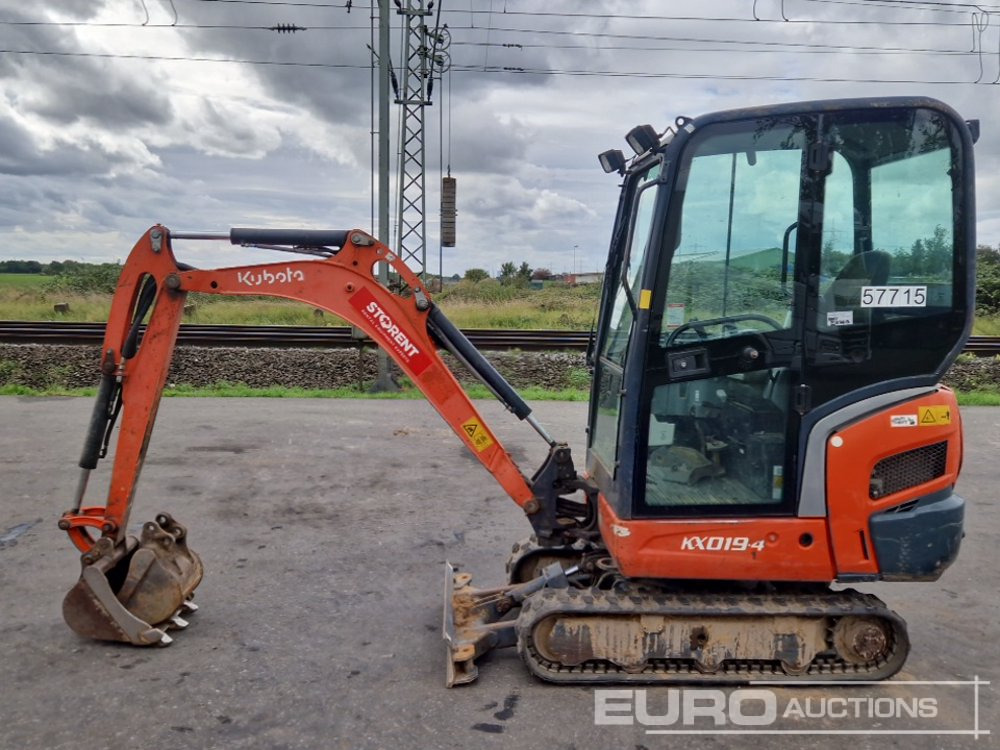2013 Kubota KX019-4 - Mini rýpadlo: obrázek 2 2013 Kubota KX019-4 - Mini rýpadlo: obrázek 2