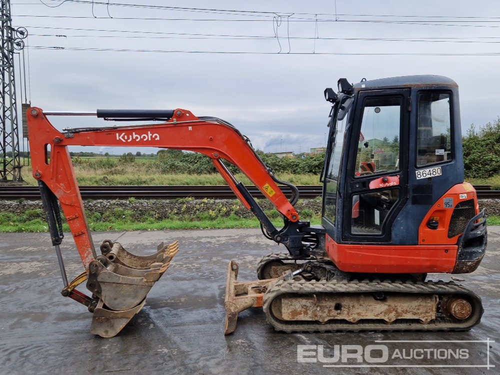 2014 Kubota KX101-3A3 - Mini rýpadlo: obrázek 2 2014 Kubota KX101-3A3 - Mini rýpadlo: obrázek 2