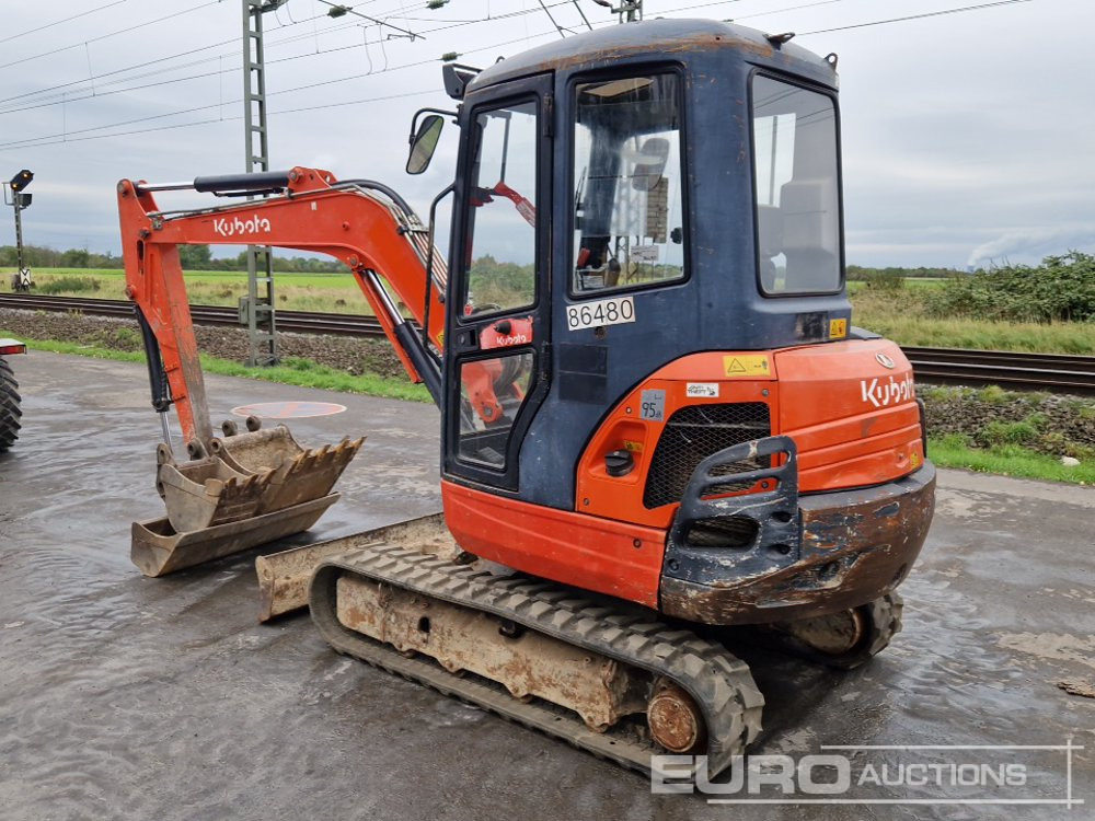 2014 Kubota KX101-3A3 - Mini rýpadlo: obrázek 3 2014 Kubota KX101-3A3 - Mini rýpadlo: obrázek 3