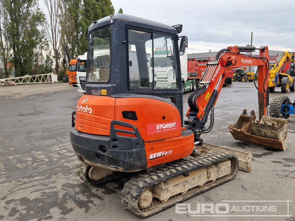 2014 Kubota KX101-3A3 - Mini rýpadlo: obrázek 5 2014 Kubota KX101-3A3 - Mini rýpadlo: obrázek 5