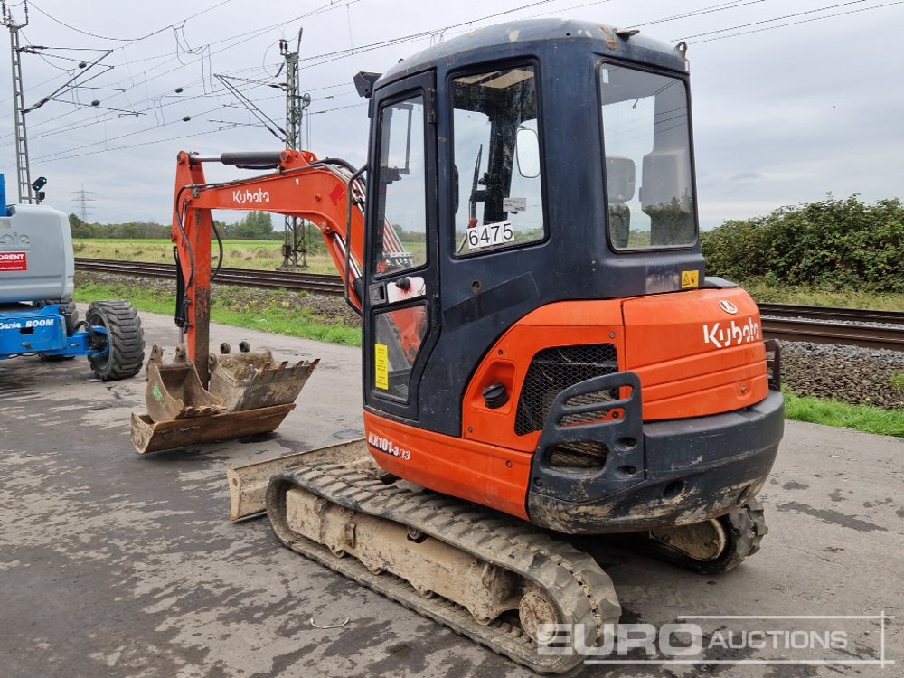 2014 Kubota KX101-3A3 - Mini rýpadlo: obrázek 3 2014 Kubota KX101-3A3 - Mini rýpadlo: obrázek 3
