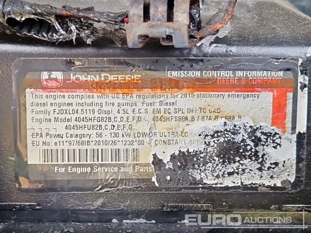 Elektrický generátor 2015 Doosan G100-SIIIA: obrázek 11