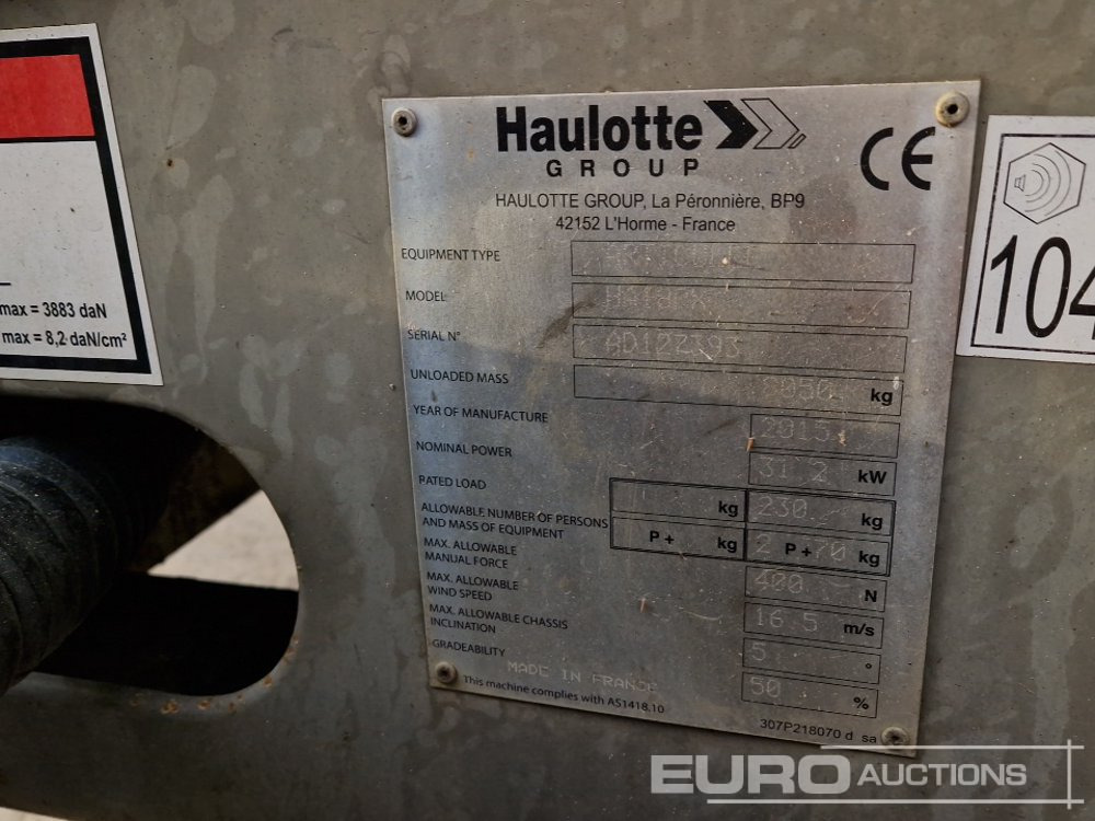 Pracovní plošina 2015 Haulotte HA18PX: obrázek 17 Pracovní plošina 2015 Haulotte HA18PX: obrázek 17