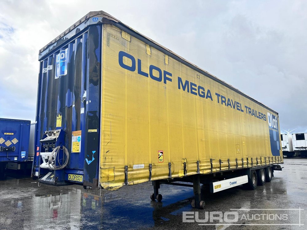2015 Krone Mega Liner, Curtainsider, 3 Axle (Dutch Reg. Docs) - Plachtový návěs: obrázek 1 2015 Krone Mega Liner, Curtainsider, 3 Axle (Dutch Reg. Docs) - Plachtový návěs: obrázek 1
