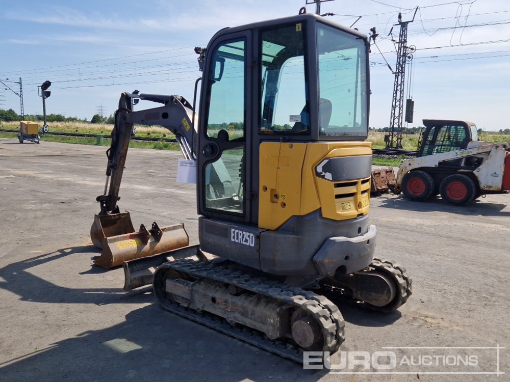 2015 Volvo ECR25D - Mini rýpadlo: obrázek 3 2015 Volvo ECR25D - Mini rýpadlo: obrázek 3
