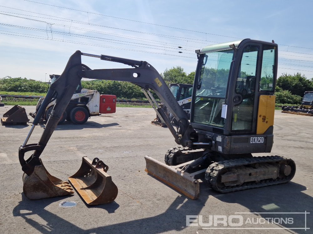 2015 Volvo ECR25D - Mini rýpadlo: obrázek 1 2015 Volvo ECR25D - Mini rýpadlo: obrázek 1