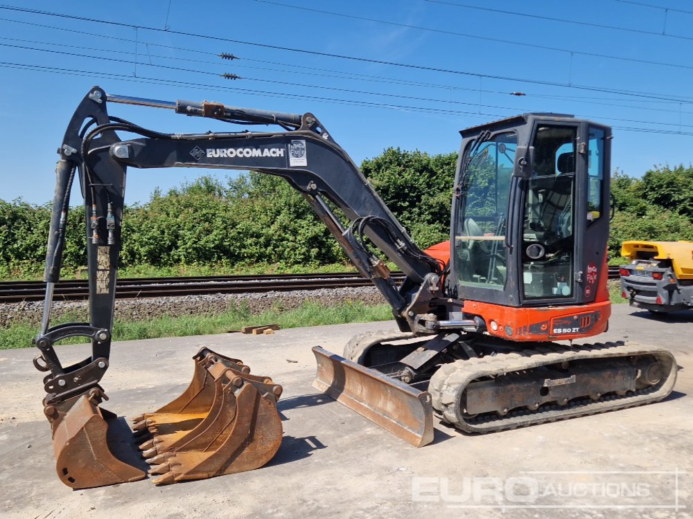 2016 Eurocomach 50ZT - Mini rýpadlo: obrázek 1 2016 Eurocomach 50ZT - Mini rýpadlo: obrázek 1