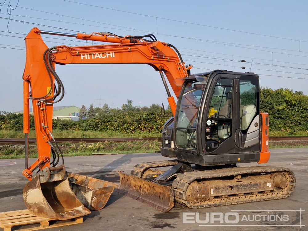 2016 Hitachi ZX85US-5A - Mini rýpadlo: obrázek 1 2016 Hitachi ZX85US-5A - Mini rýpadlo: obrázek 1