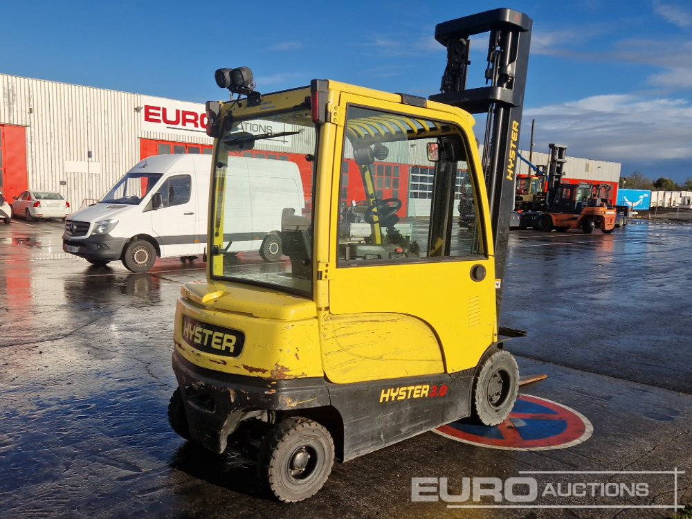 2016 Hyster J3.0XN 3 Ton Electric Forklift, 2 Stage Mast, Forks, - Elektrický vysokozdvižný vozík: obrázek 4 2016 Hyster J3.0XN 3 Ton Electric Forklift, 2 Stage Mast, Forks, - Elektrický vysokozdvižný vozík: obrázek 4