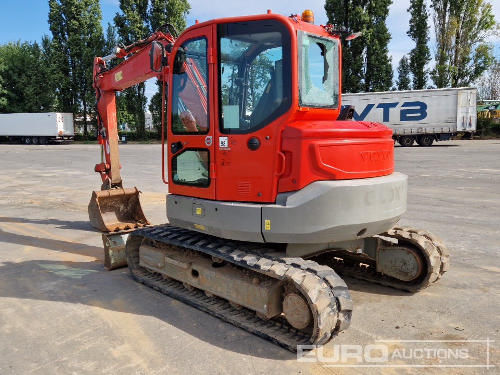2017 Volvo ECR88D - Pásové rýpadlo: obrázek 3 2017 Volvo ECR88D - Pásové rýpadlo: obrázek 3