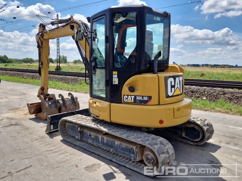 2019 CAT 305.5E2 - Mini rýpadlo: obrázek 3 2019 CAT 305.5E2 - Mini rýpadlo: obrázek 3