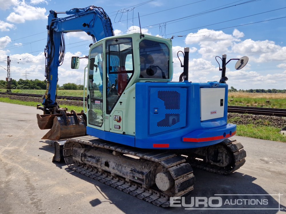 2019 CAT 308CR - Mini rýpadlo: obrázek 3 2019 CAT 308CR - Mini rýpadlo: obrázek 3