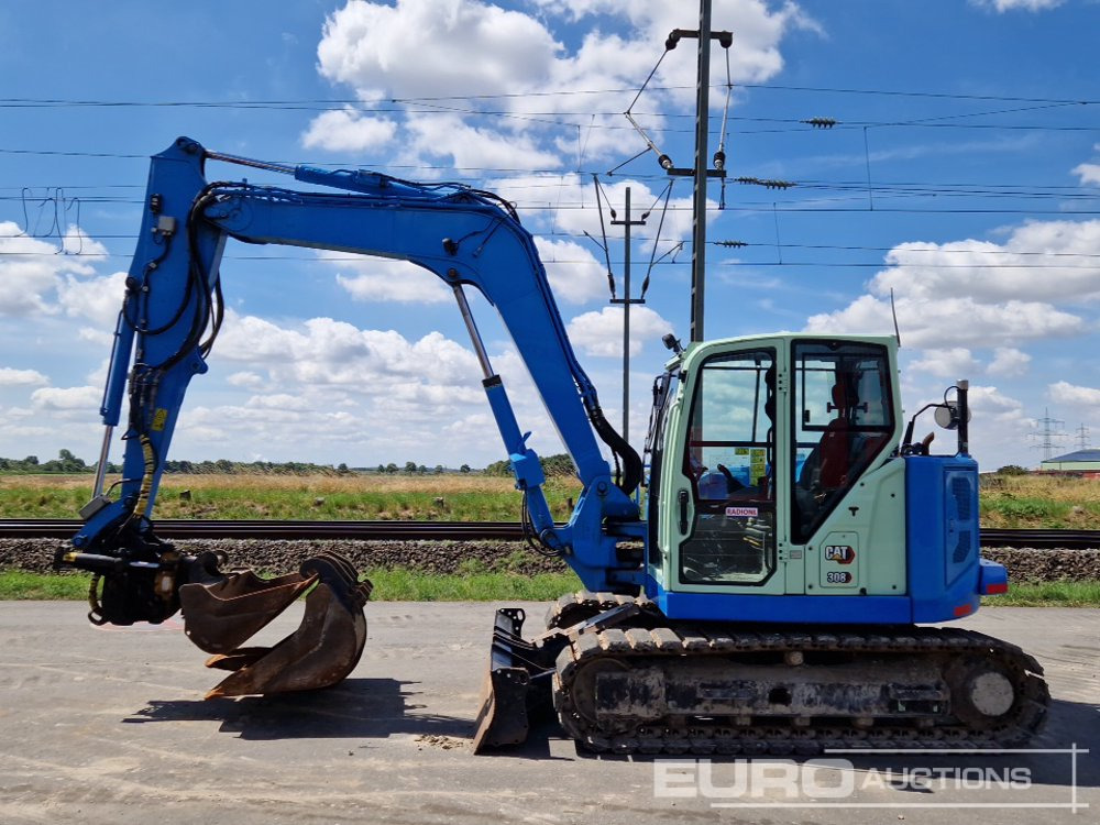 2019 CAT 308CR - Mini rýpadlo: obrázek 2 2019 CAT 308CR - Mini rýpadlo: obrázek 2