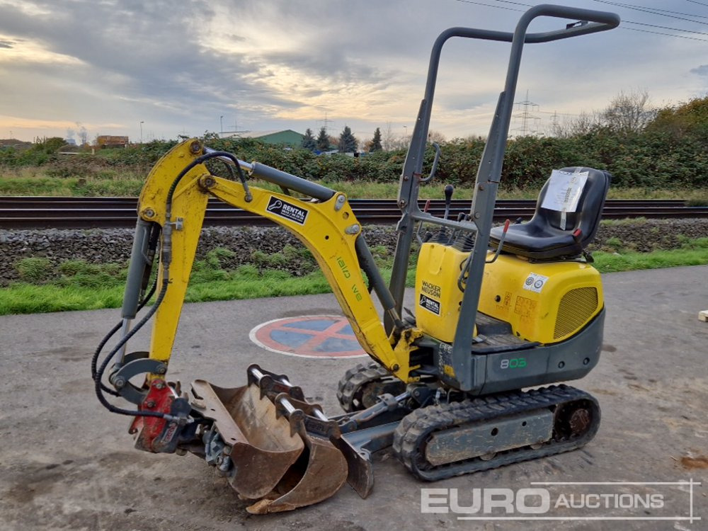 2019 Wacker Neuson 803 - Mini rýpadlo: obrázek 1 2019 Wacker Neuson 803 - Mini rýpadlo: obrázek 1