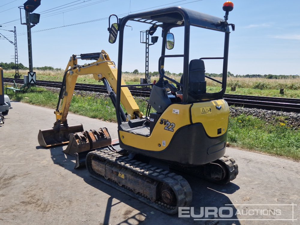 2022 Yanmar SV22 - Mini rýpadlo: obrázek 3 2022 Yanmar SV22 - Mini rýpadlo: obrázek 3