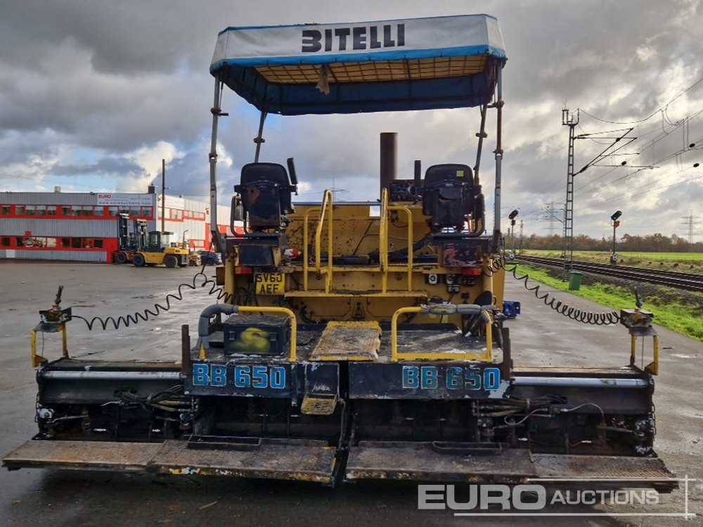 Bitelli BB650 - Finišér: obrázek 4 Bitelli BB650 - Finišér: obrázek 4