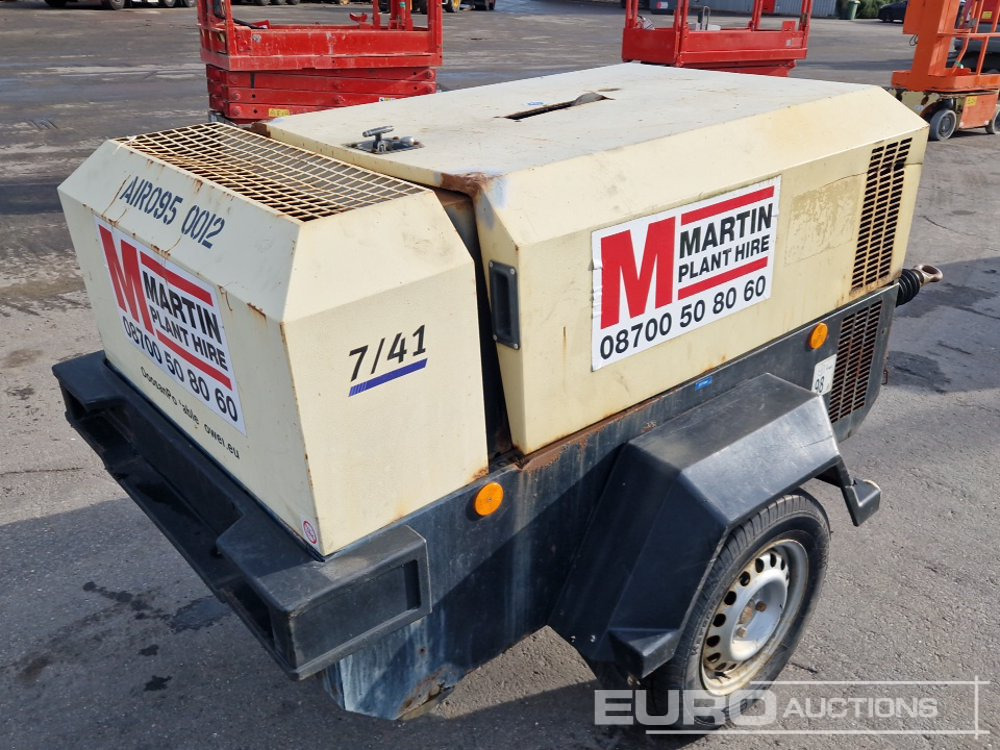 Doosan 7/41 140CFM - Mobilní kompresor: obrázek 3 Doosan 7/41 140CFM - Mobilní kompresor: obrázek 3