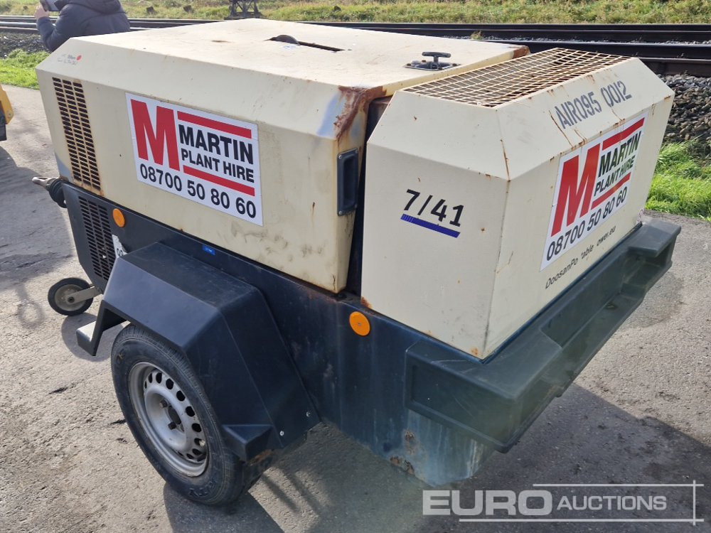 Doosan 7/41 140CFM - Mobilní kompresor: obrázek 2 Doosan 7/41 140CFM - Mobilní kompresor: obrázek 2