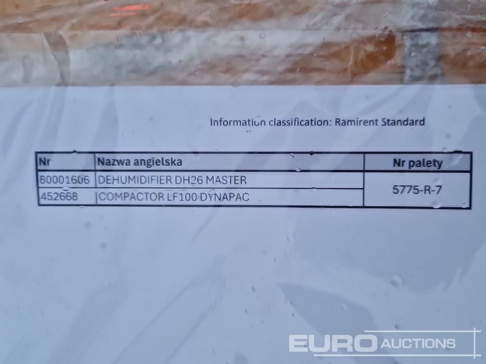 Vibrační deska Dynapac LF100: obrázek 9 Vibrační deska Dynapac LF100: obrázek 9