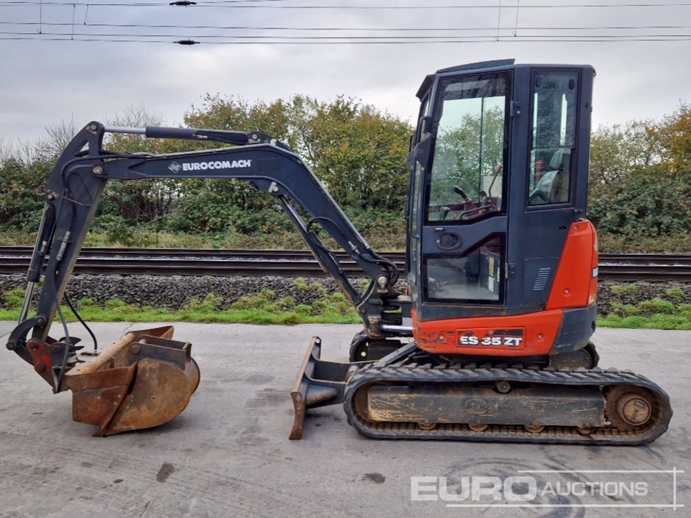 Eurocomach ES35ZT - Mini rýpadlo: obrázek 2 Eurocomach ES35ZT - Mini rýpadlo: obrázek 2