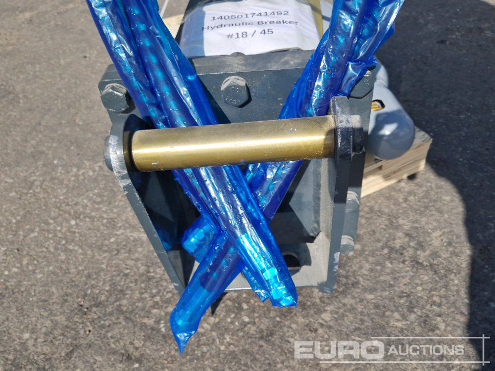 Hydraulické kladivo HEROE 40  Hydraulic Breaker to suit Mini Excavator: obrázek 6