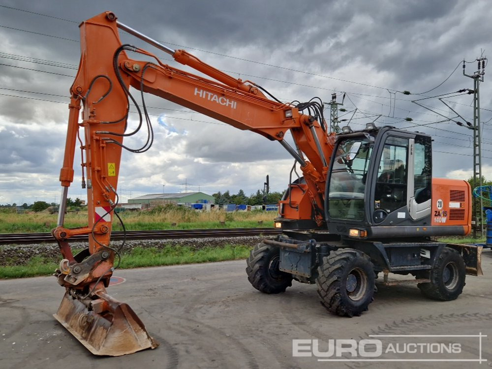 Hitachi ZX140W-3 - Kolesové rýpadlo: obrázek 1 Hitachi ZX140W-3 - Kolesové rýpadlo: obrázek 1