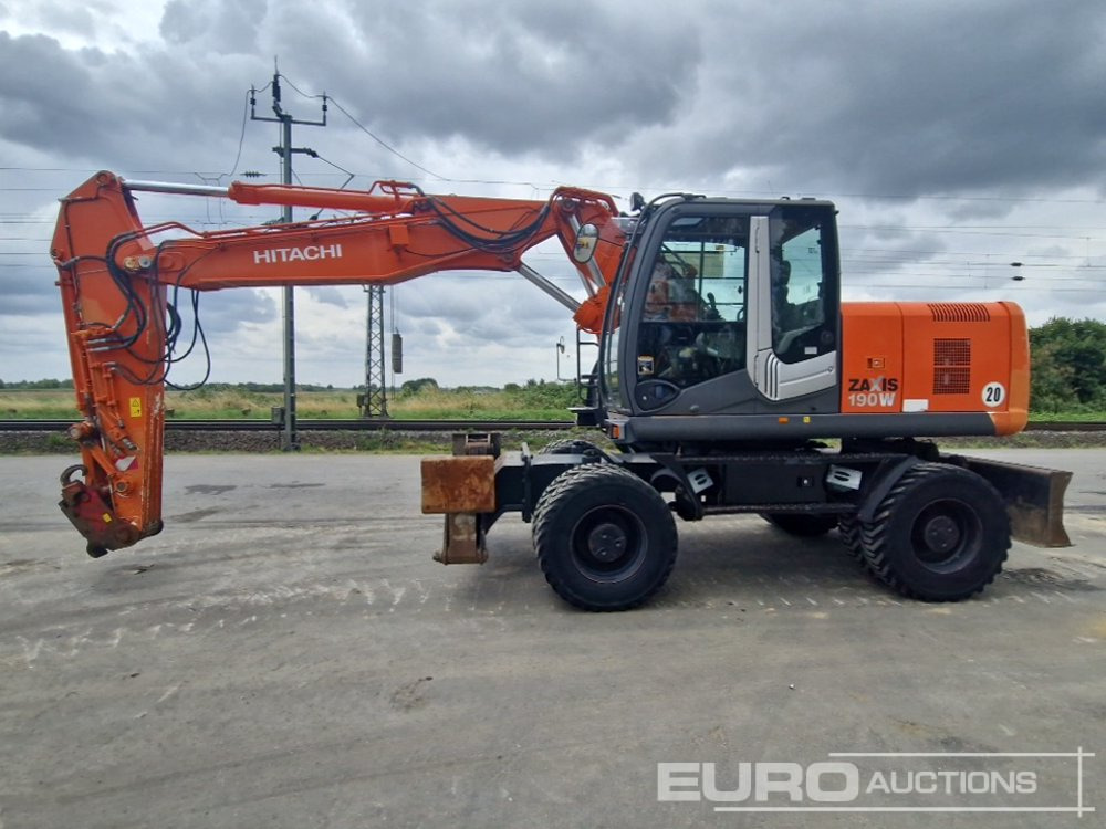 Hitachi ZX190W-3 - Kolesové rýpadlo: obrázek 2 Hitachi ZX190W-3 - Kolesové rýpadlo: obrázek 2