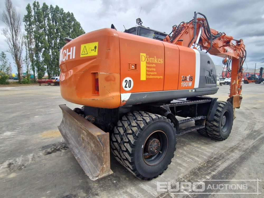 Hitachi ZX190W-3 - Kolesové rýpadlo: obrázek 5 Hitachi ZX190W-3 - Kolesové rýpadlo: obrázek 5