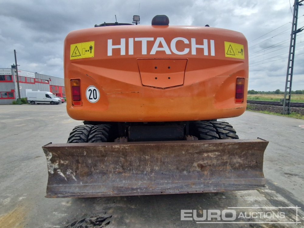 Hitachi ZX190W-3 - Kolesové rýpadlo: obrázek 4 Hitachi ZX190W-3 - Kolesové rýpadlo: obrázek 4