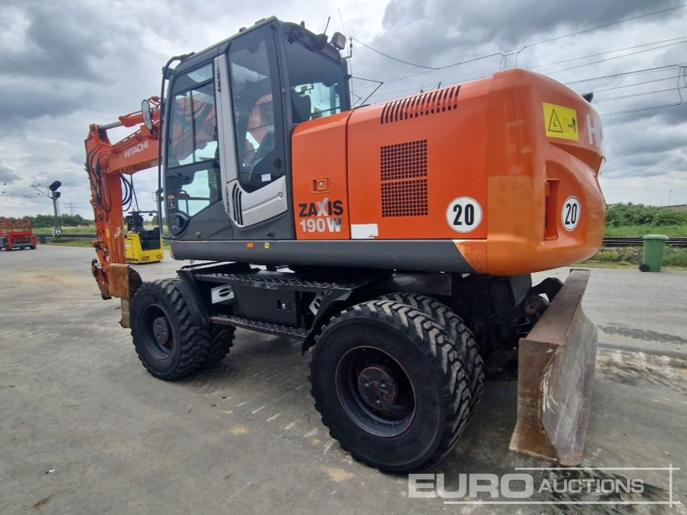 Hitachi ZX190W-3 - Kolesové rýpadlo: obrázek 3 Hitachi ZX190W-3 - Kolesové rýpadlo: obrázek 3