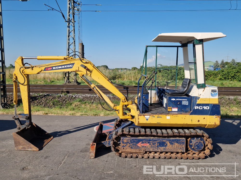 Komatsu PC10-6 - Mini rýpadlo: obrázek 2 Komatsu PC10-6 - Mini rýpadlo: obrázek 2