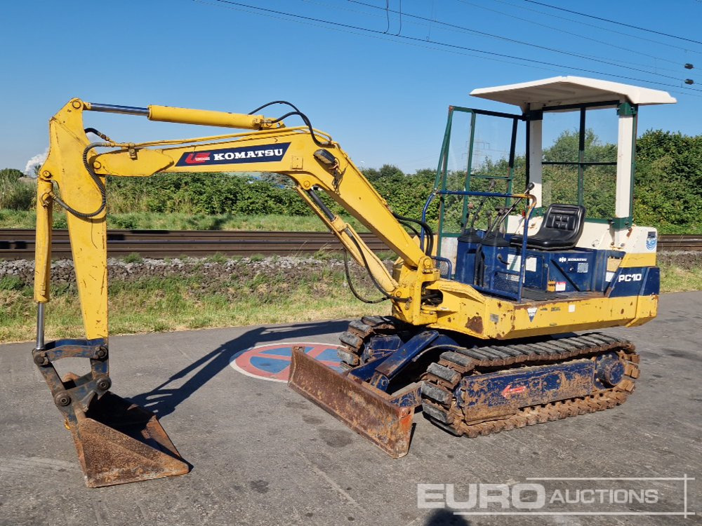 Komatsu PC10-6 - Mini rýpadlo: obrázek 1 Komatsu PC10-6 - Mini rýpadlo: obrázek 1