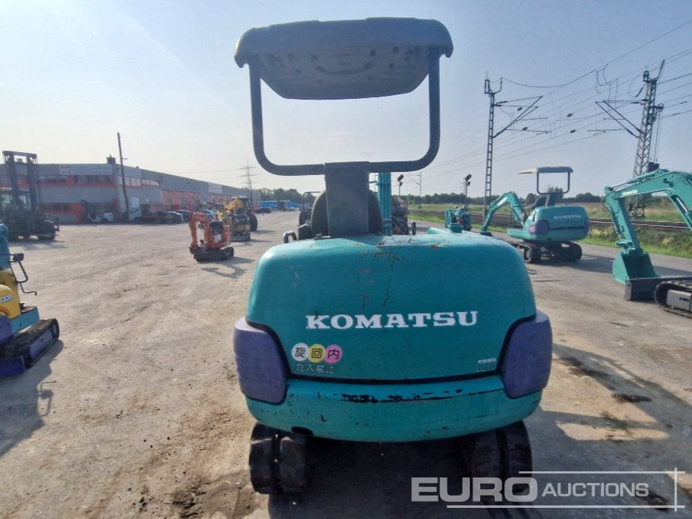 Komatsu PC15-3 - Mini rýpadlo: obrázek 4 Komatsu PC15-3 - Mini rýpadlo: obrázek 4