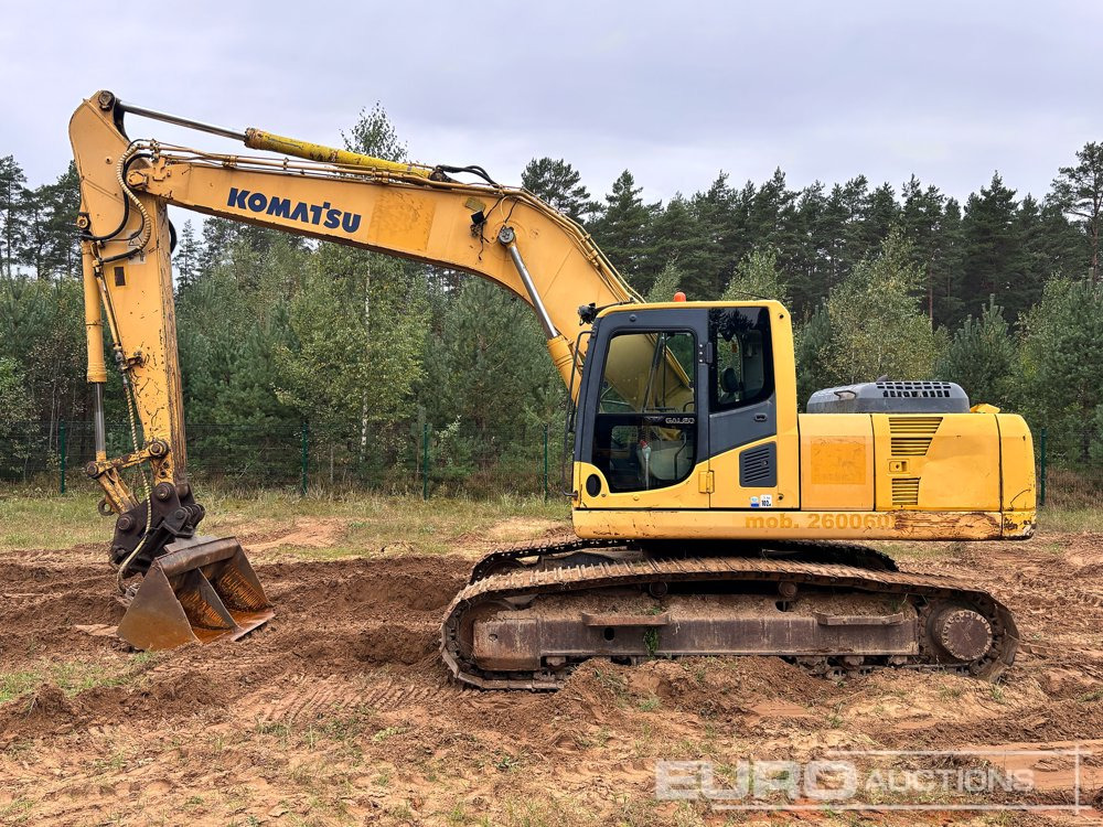 Komatsu PC210LC-8 - Pásové rýpadlo: obrázek 2 Komatsu PC210LC-8 - Pásové rýpadlo: obrázek 2