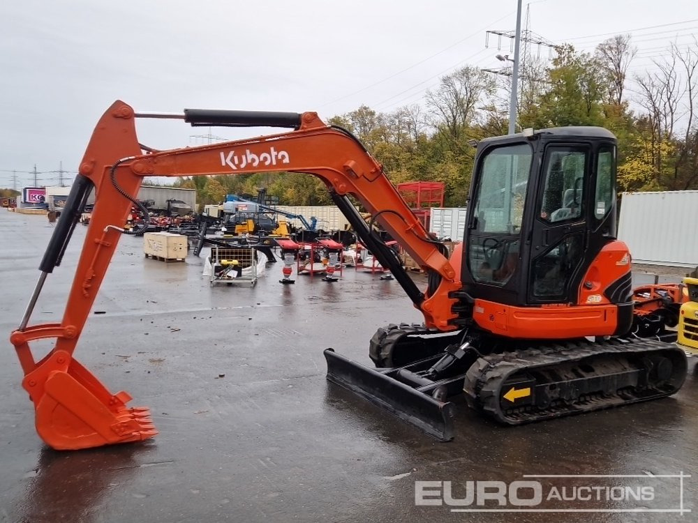 Kubota 55U - Mini rýpadlo: obrázek 1 Kubota 55U - Mini rýpadlo: obrázek 1