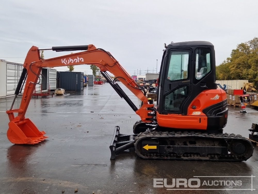 Kubota 55U - Mini rýpadlo: obrázek 2 Kubota 55U - Mini rýpadlo: obrázek 2