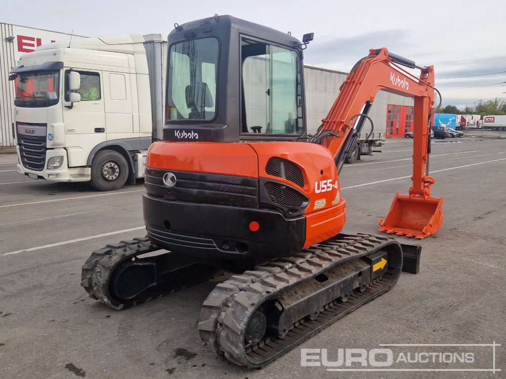 Kubota 55U - Mini rýpadlo: obrázek 5 Kubota 55U - Mini rýpadlo: obrázek 5